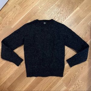 UNIQLO Charcoal Wool Sweater - S